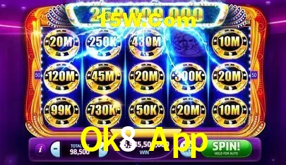 Jackpots e promoções na Ok8 App